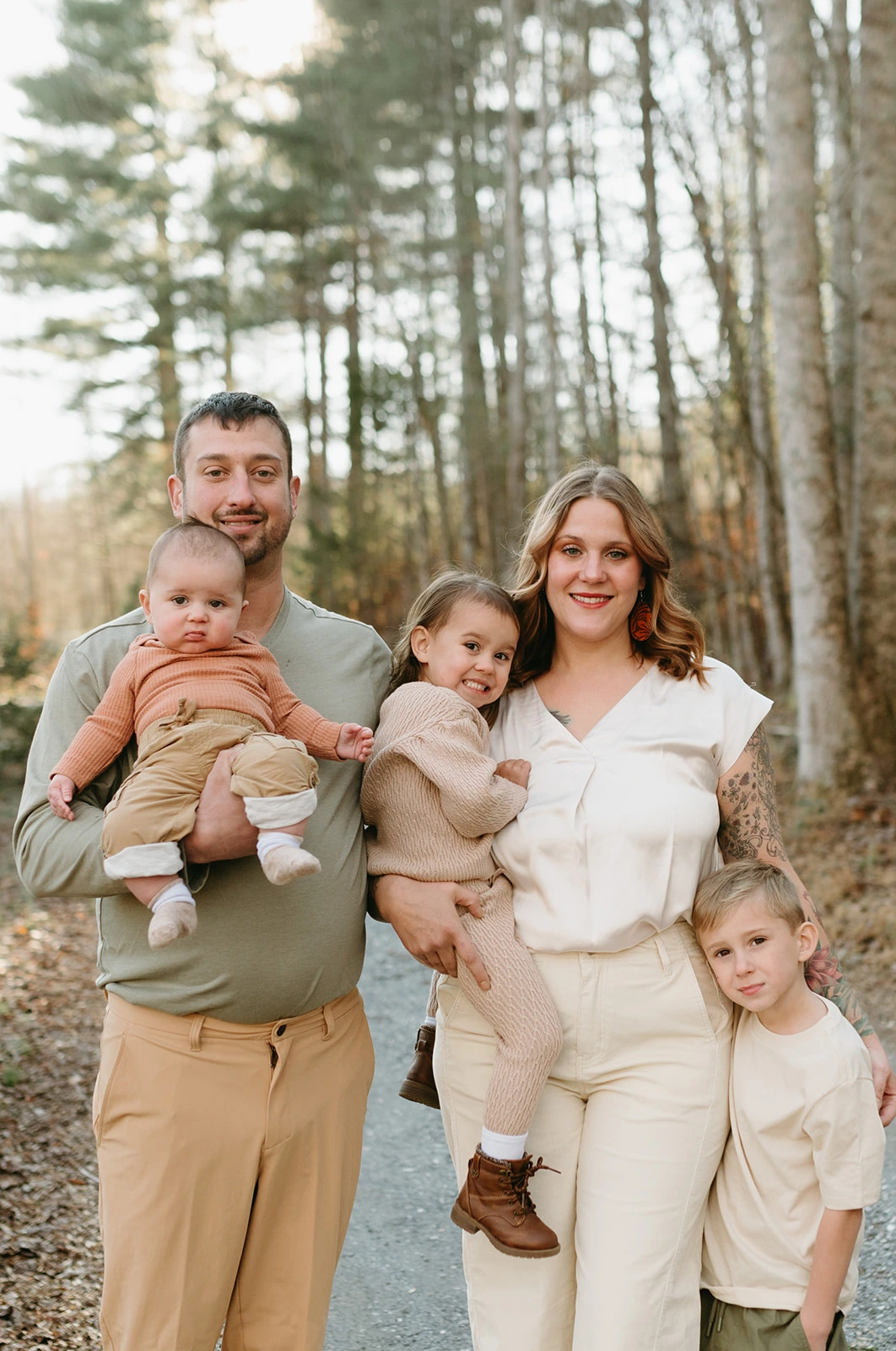 Brent Scott with his family — the heart behind Civil & Home Solutions in Western North Carolina